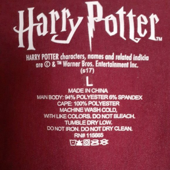 BIOWORLD  Harry Potter Bodysuit w/ Attached Hooded Cape - Picture 4 of 6